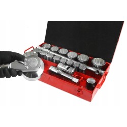 Set Chiavi a Bussola 1" Pollice 30-80mm 21 bussole grandi per camion trattore bus